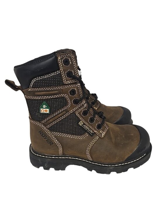 Royer Men\'s 8\'\' Metal-Free Comp Toe Comp Plate Work Boots 8680FLX Brown 9M main image 3